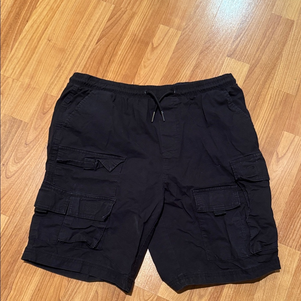 Primark Men's Dark Cargo Shorts